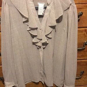 Long sleeve blouse